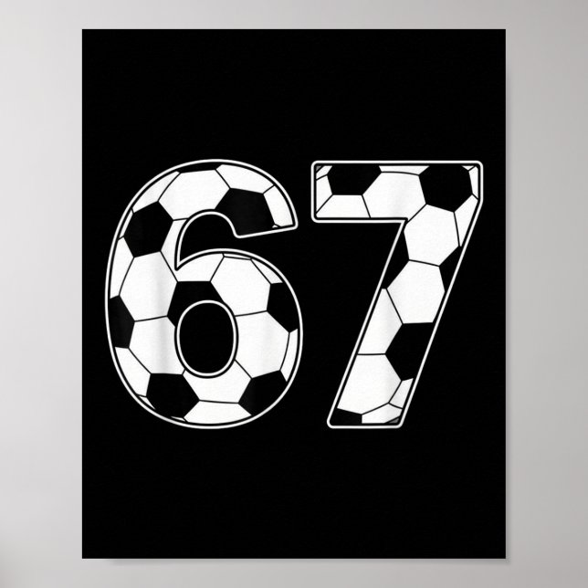 Affiche 67 Jours De Classe Enseignants Élèves Football  (Devant)
