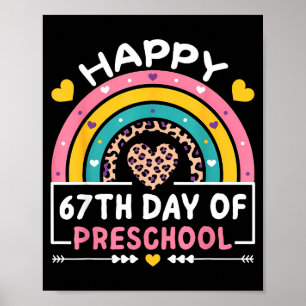 Affiche 67 Jours D'école Joyuse 67e Journée D'école Matern