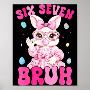 Affiche 67 Lapin Drôle Pour Enfants Fille Garçon Femmes Je