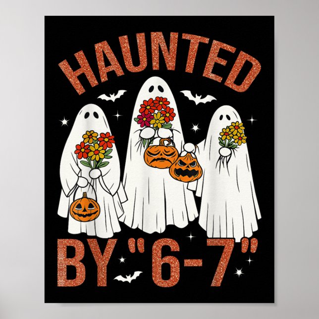 Affiche 67 Meme Costume d'Halloween de Boo Mignon Ensorcel (Devant)