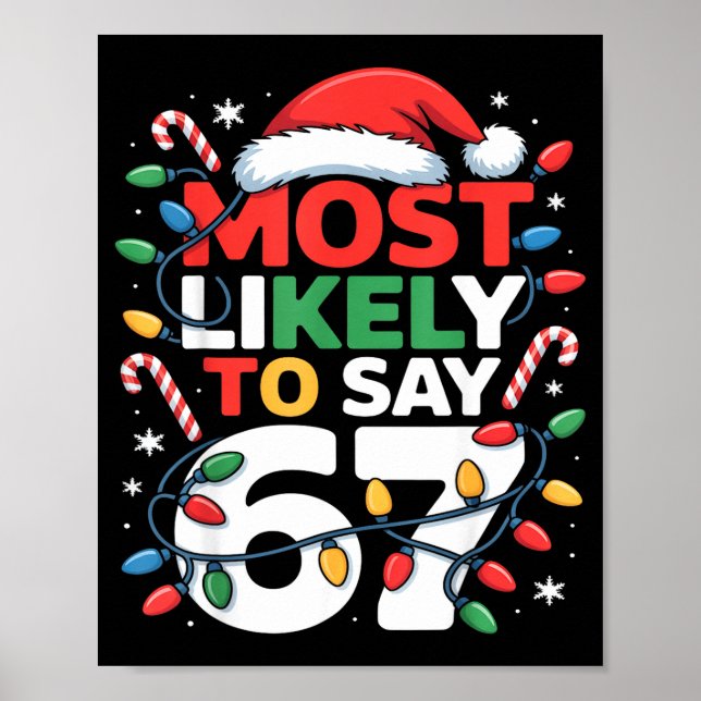 Affiche 67 Meme Création de meme de Noël drôle très suscep (Devant)