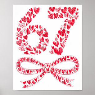 Affiche 67 Meme de cœur de la Saint-Valentin – Tendance Si