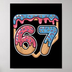 Affiche 67 Mème de glace qui coule Baseball