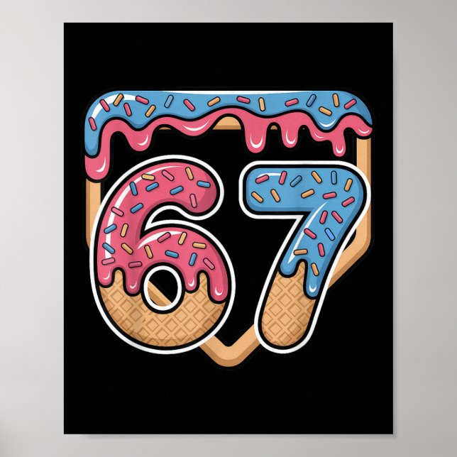Affiche 67 Mème de glace qui coule Baseball  (Devant)