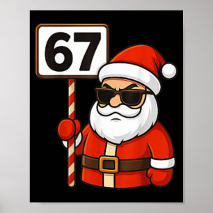 Affiche 67 Meme Drôle Six Sept Noël Pour Hommes Femmes Ki