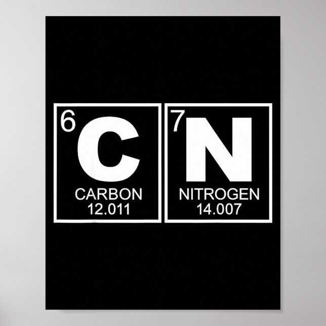 Affiche 67 Meme Funny Science Teacher Periodic Table Retro (Devant)