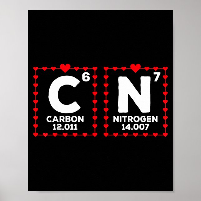 Affiche 67 Meme Funny Teacher Science Periodic Table Valen (Devant)