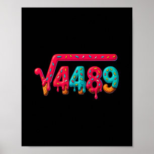 Affiche 67 Meme Glace Dégoulinante Racine Carrée 4489 Gen