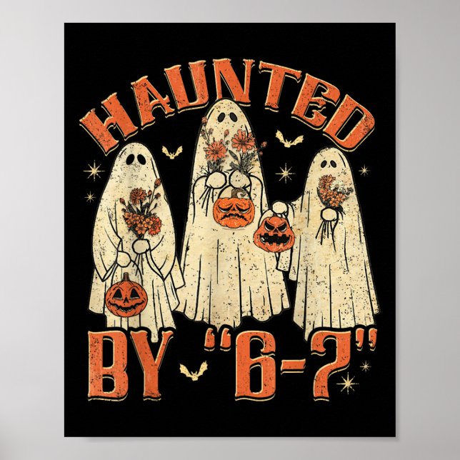 Affiche 67 Meme Halloween Hanter par 6 7 Six Seven Gen Alp (Devant)