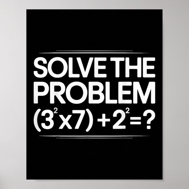 Affiche 67 Meme Math Drôle Six Sept Professeur Brainrot Bl (Devant)