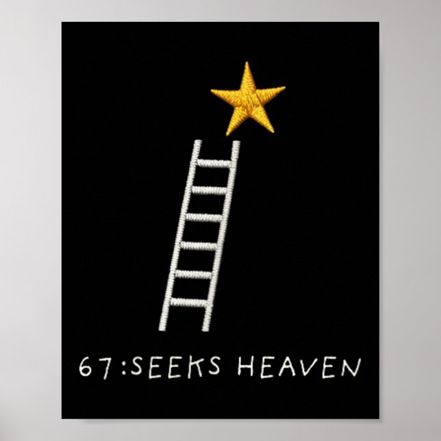 Affiche 67 Meme Mignon Adorable Minimal Cherche Ciel Spiri (Devant)