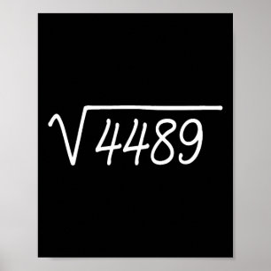 Affiche 67 Même Racine Carrée 4489