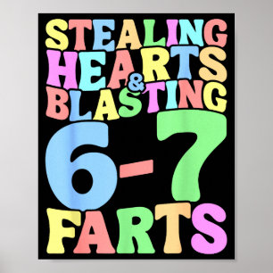 Affiche 67 Meme Saint-Valentin Six Sept 6-7 Drôle Volant