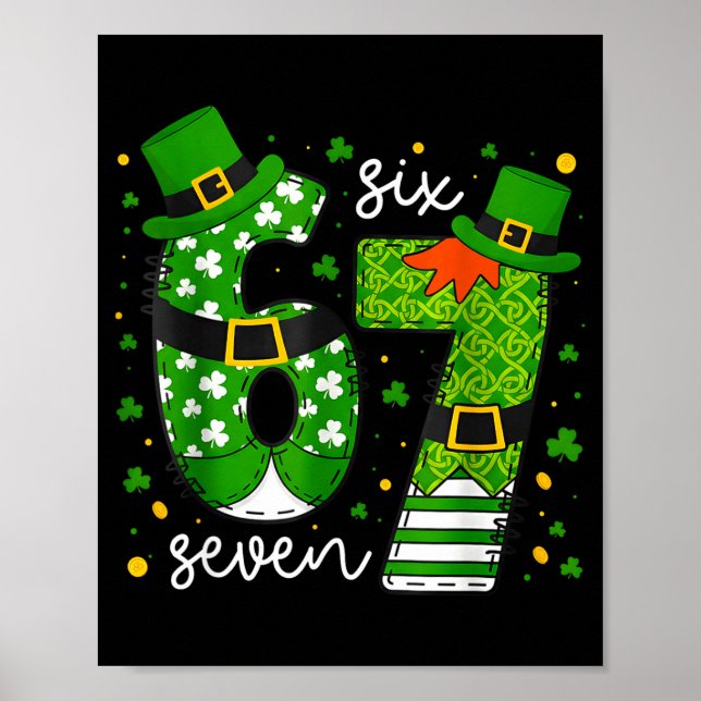 Affiche 67 Mème Six Sept Pour Enfants Garçons Filles St Pa (Devant)