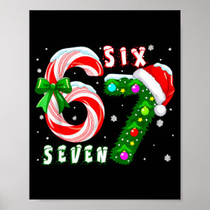 Affiche 67 Meme Six Seven Pour Enfants Femmes Hommes Garço