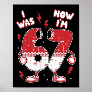 Affiche 67 Meme Six Seven Pour Enfants Garçons Saint-Valen