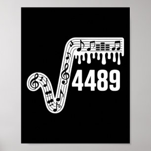 Affiche 67 Musique Drip Mème Racine Carrée 4489 Argot Drôl