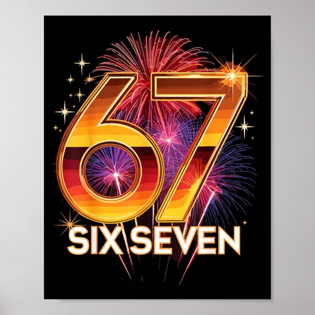 Affiche 67 New Years Eve Party Pajama Shirt 6 7 Meme 67 20 (Devant)