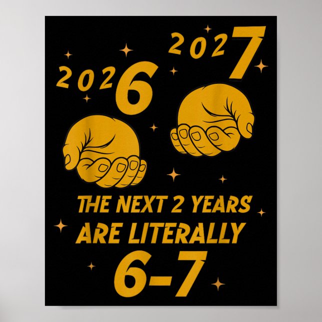 Affiche 67 Nye 2026 Funny Boys Kids New Years Eve Party 6  (Devant)