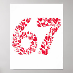 Affiche 67 Saint-Valentin Cœur 67 – Saint-Valentin virale