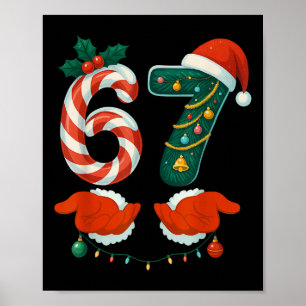 Affiche 67 Six Seven 6 7 Mème Coutume Couple Noël Tapis