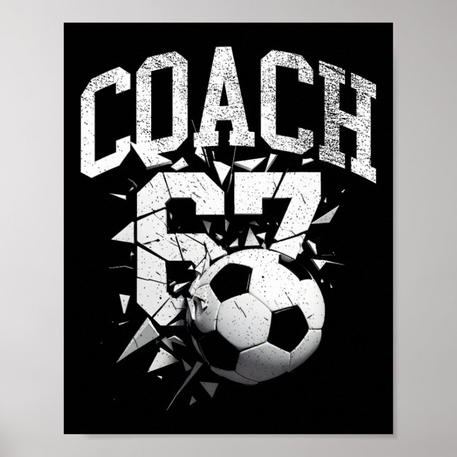 Affiche 67 Six Seven Coach Soccer Gen Alpha Brainrot Meme  (Devant)