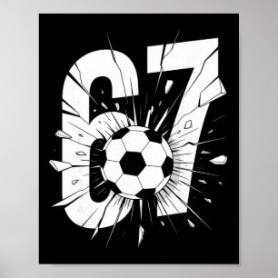 Affiche 67 Soccer Six Seven 6 7 Mème 67 _2