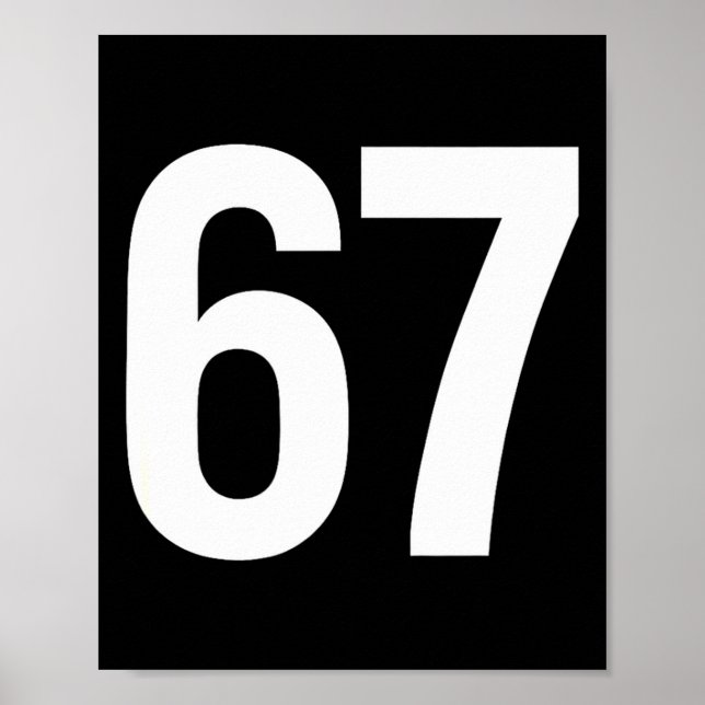 Affiche 67 Style d'énergie Aura Alpha Gen-z Meme  (Devant)