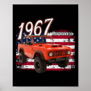 Affiche 67 Voiture Bronco Suv