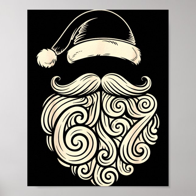 Affiche 6 7 Christmas 67 Santa Six Seven Christmas Boys Te (Devant)