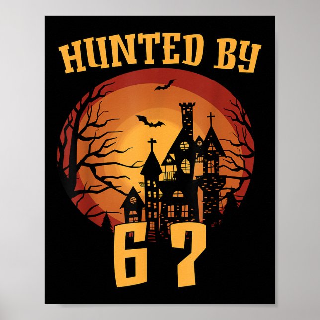 Affiche 6 7 Halloween 67 Mème Six Sept Génération Alpha ef (Devant)