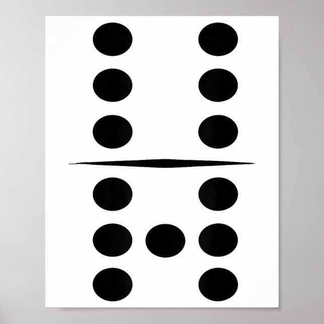 Affiche 6 And 7 Domino Tile Funny Group 67 Dominos Costume (Devant)