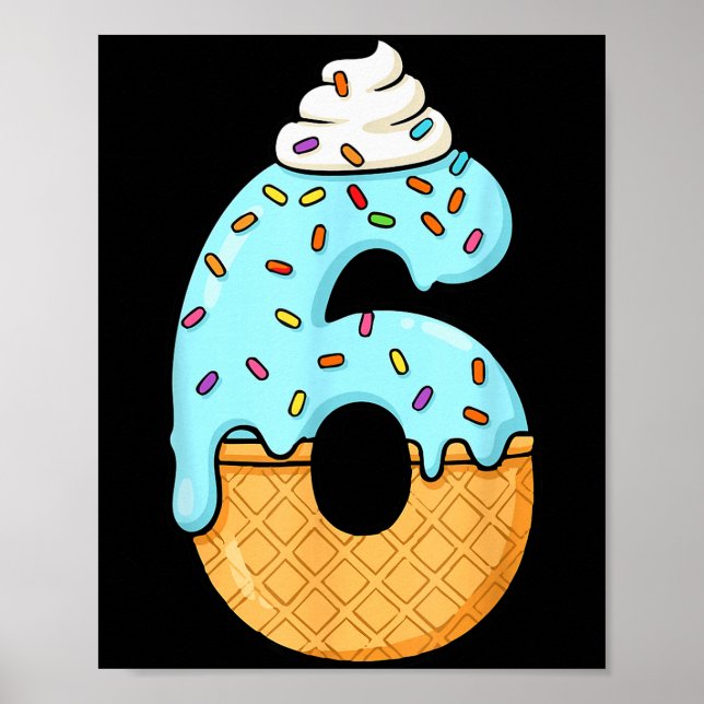 Affiche #6 Uniforme de Jersey Drip Argot Ado, Funny Ice Cr (Devant)