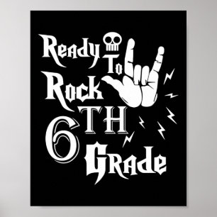 Affiche 6E Année Prêt À Remonter 6E Année Retour À L'École