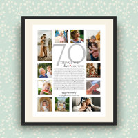70 choses que nous aimons sur vous photo collage
