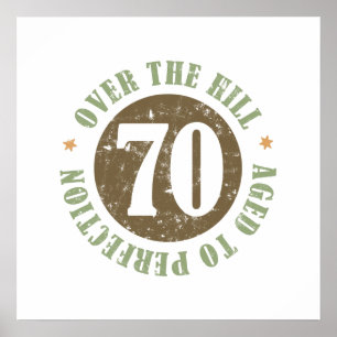 Affiche 70e anniversaire sur la colline