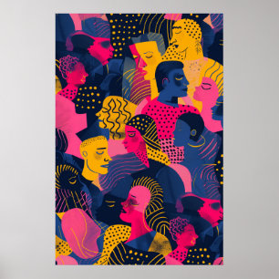 Affiche 736 Héros de tous les jours de la mosaïque urbaine