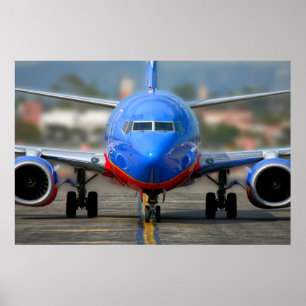 AFFICHE 737 AIRLINER