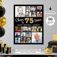 75e anniversaire Black Gold 16 Photo Cheers to Yea