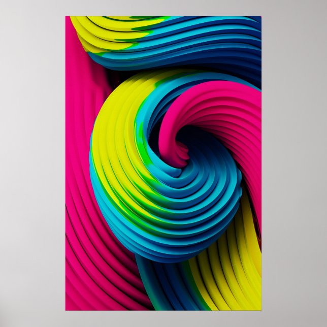 Affiche 776 Abstrait (Devant)