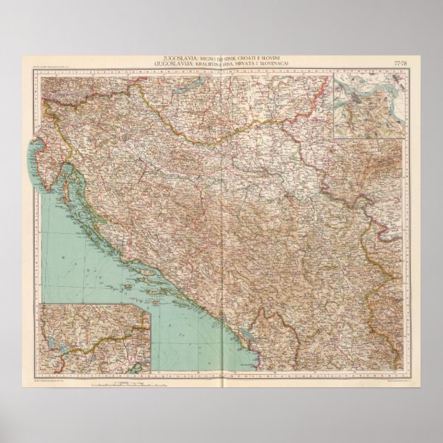 Affiche 7778 Yougoslavie (Devant)