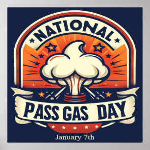 Affiche 7 janvier - Journée nationale du transport du gaz