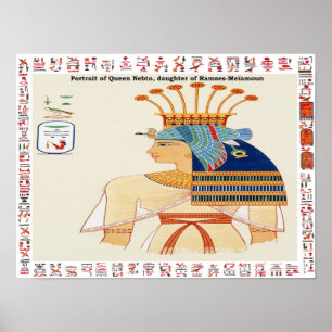 Affiche 7 merveilles du monde et dieux d'égypte antique