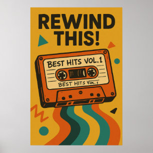 Affiche 7, Rewind This!, Vintage
