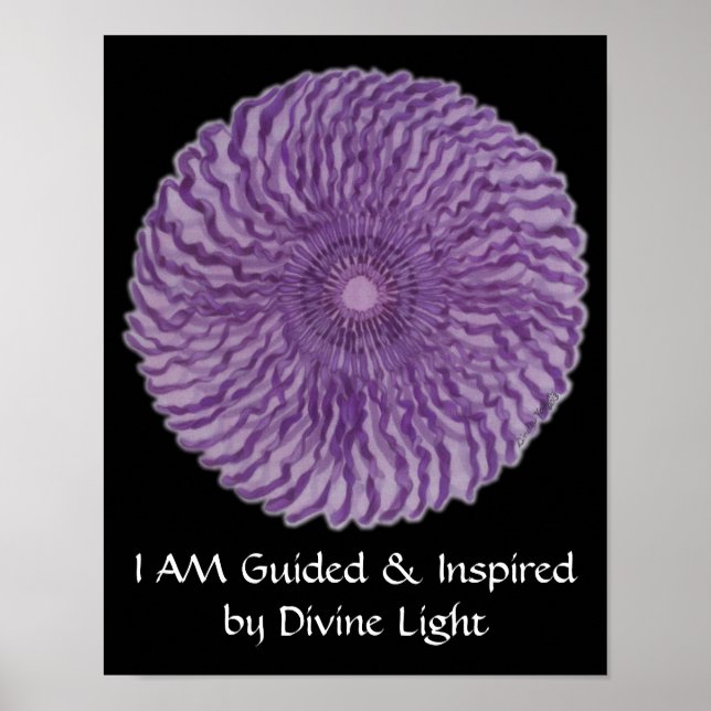 Affiche 7e Art Chakra #2 - Connexion Divine (Devant)