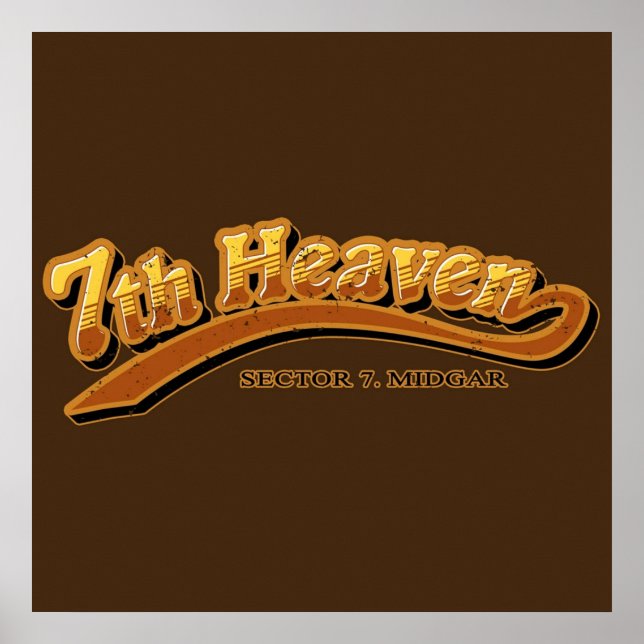 Affiche 7e Heaven Bar (Devant)