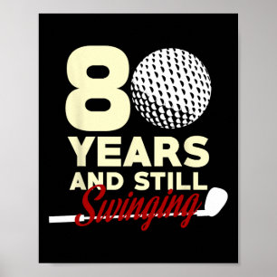 Affiche 80 ans et toujours en ébullition 80e anniversaire 