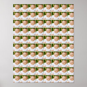 Affiche 80 Collage photo individuel Personnalisé