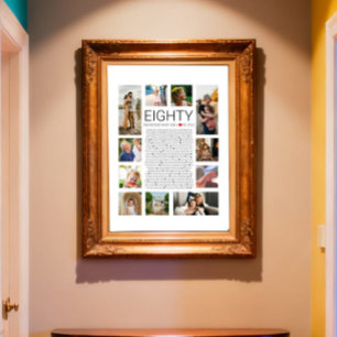 Affiche 80 raisons pour lesquelles nous vous aimons photo 