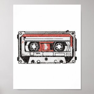 Affiche 80s 90s Nostalgic Retro Cette bande Throwback-memo